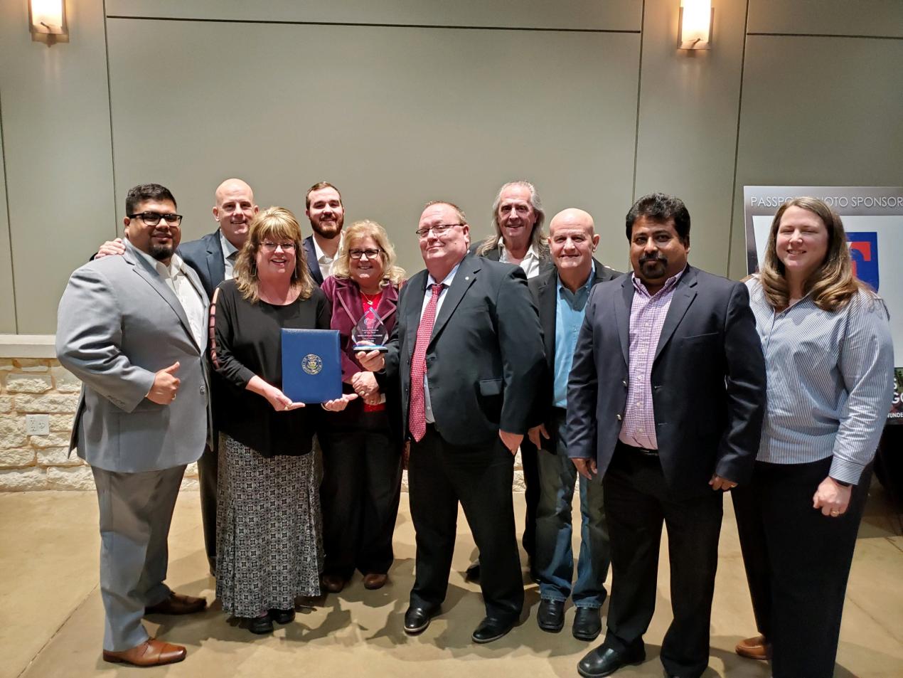 Conroe Chamber of Commerce Crown team