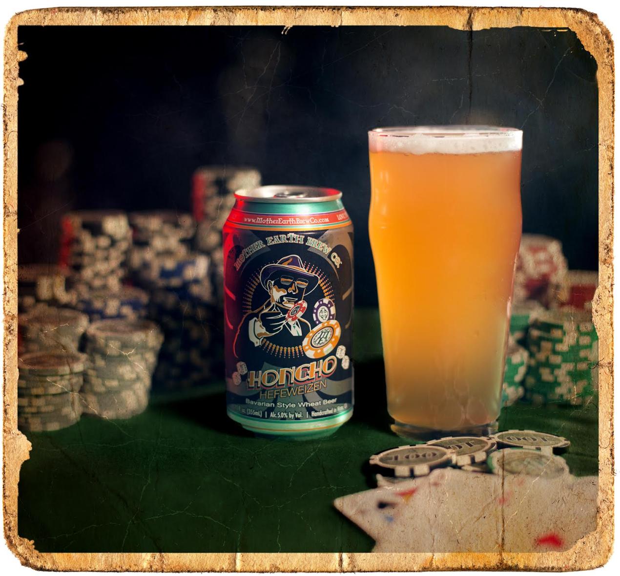 HONCHO Hefeweizen in Crown Cans