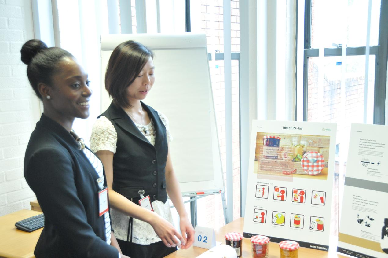 Brunel University Students Present at Crown