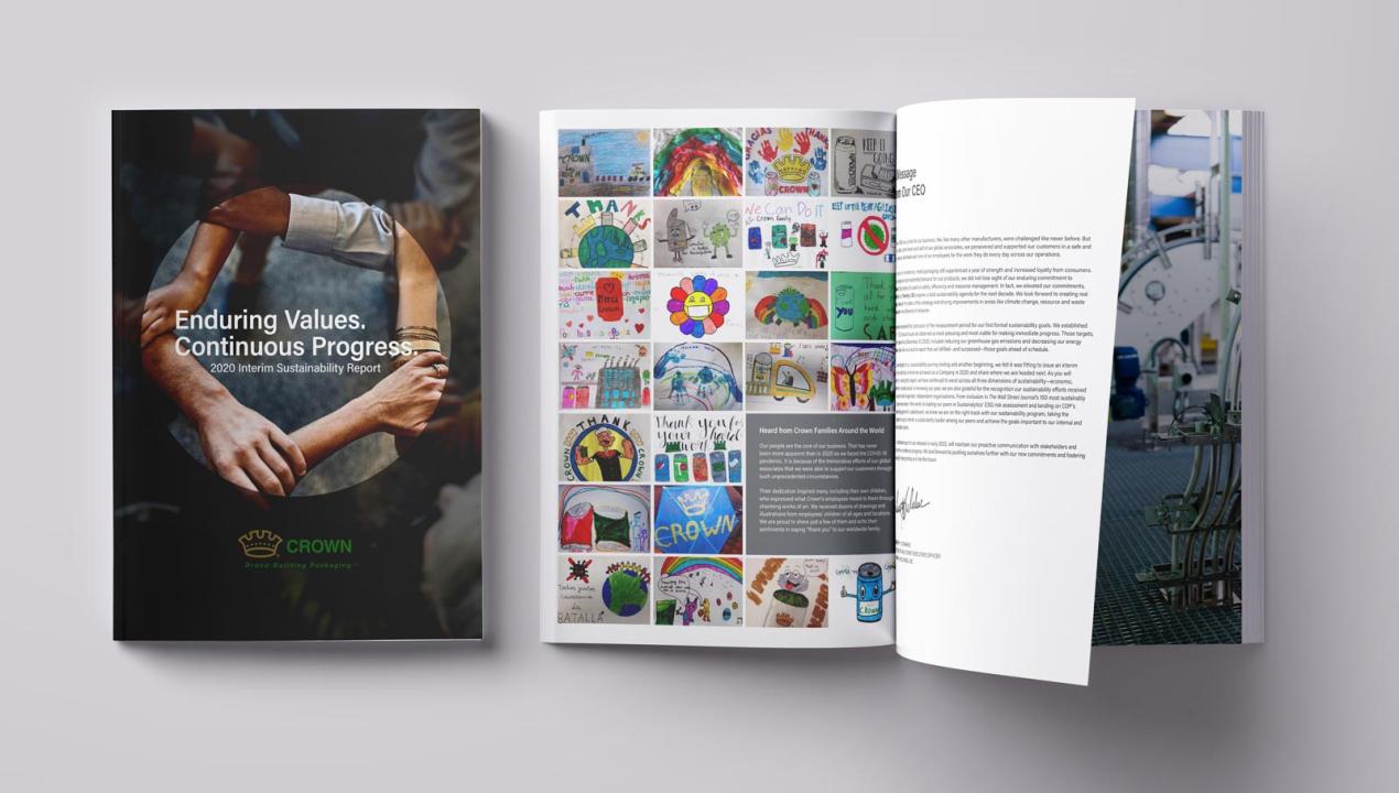 2020 Sustainability Report Cover