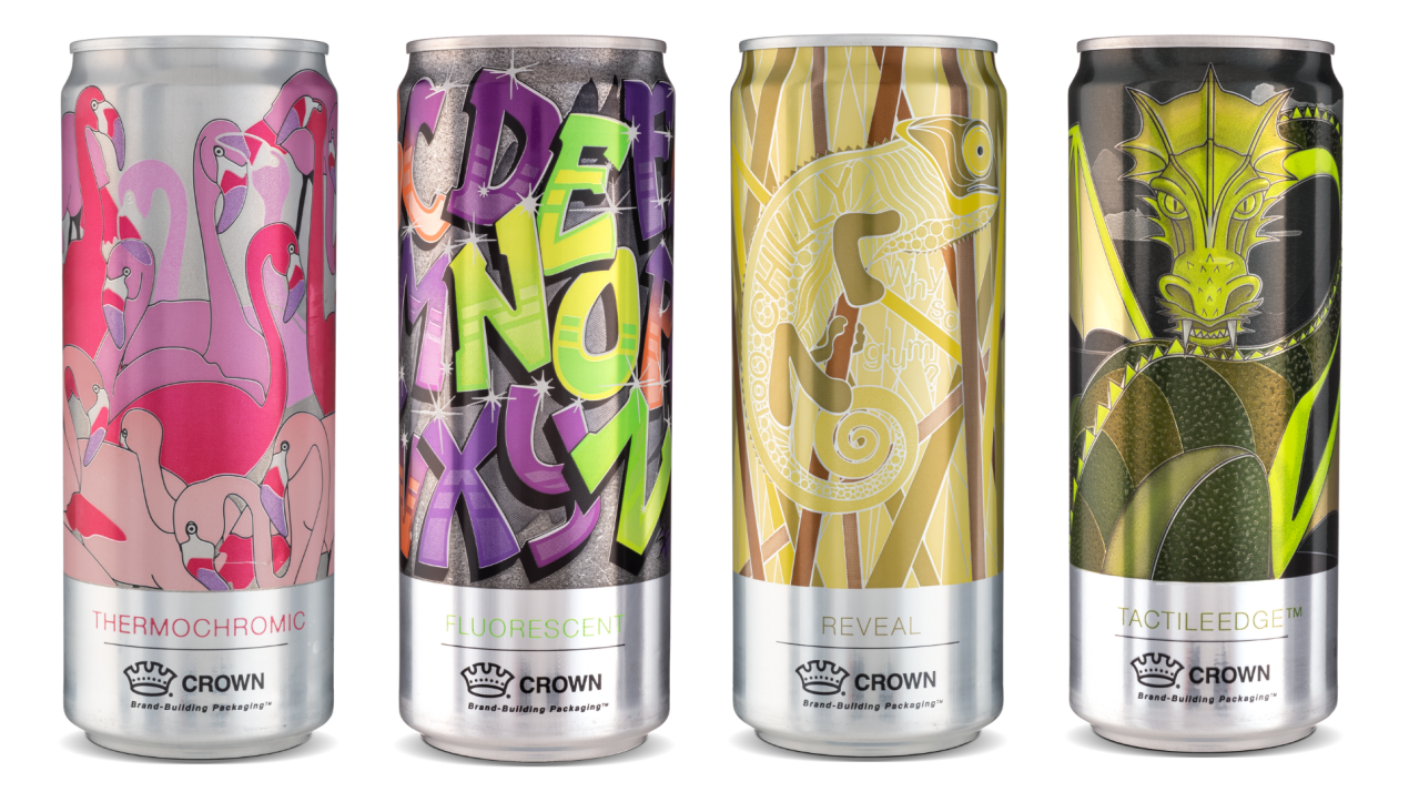 Beverage Cans by Crown