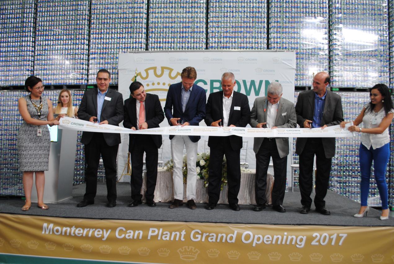 Ribbon cutting ceremony in Monterrey, Mexico
