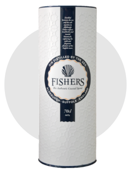 Fishers Gin tin