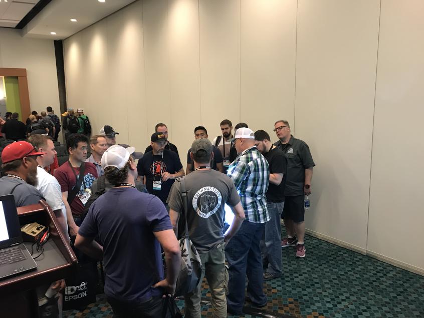 Crown Craft Brewers Conference 2018 - Graphics Training and Seamer School