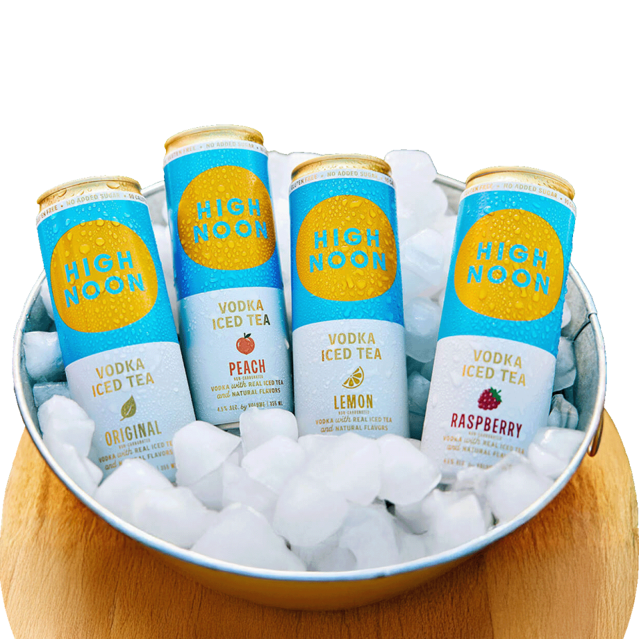 High Noon cans in ice